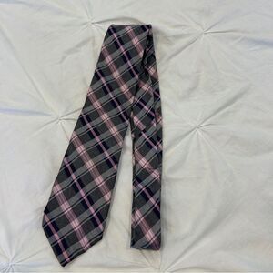 Chaps Men's Plaid Handmade Silk Tie